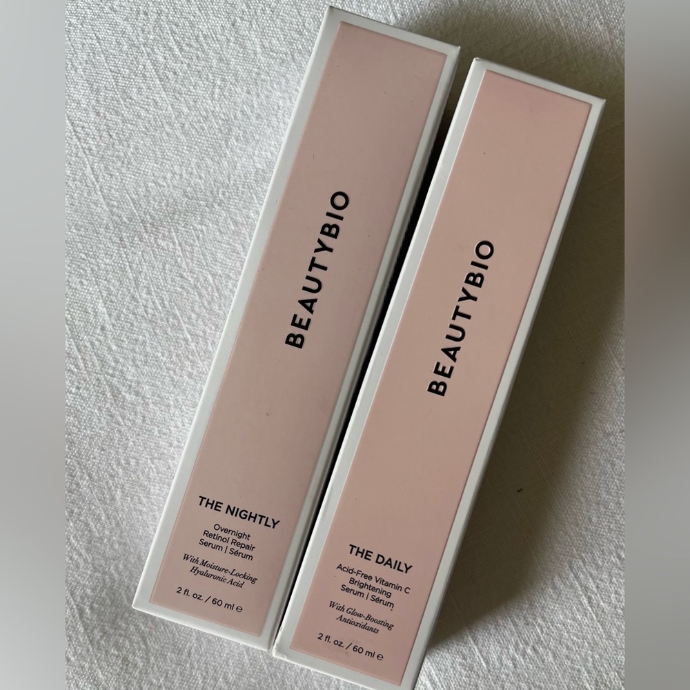 ✨BeautyBio Daily & Nightly Serum Duo – Jumbo Size (2 oz Each)✨